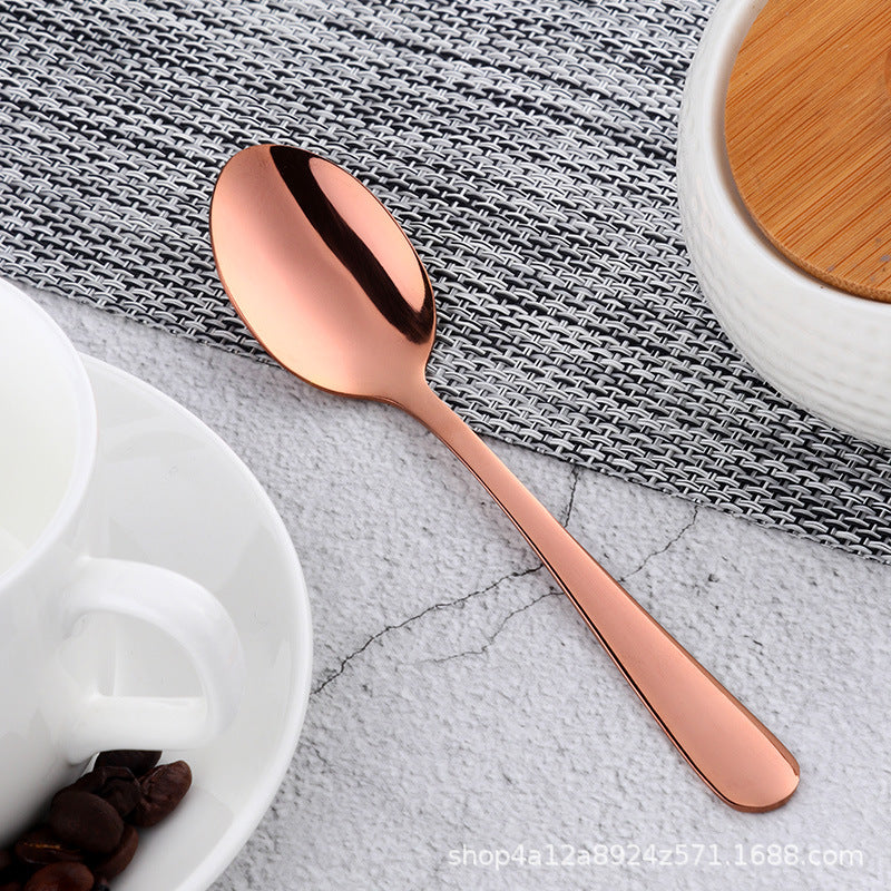 High Quality Dessert Cake Fruit Spoons Scoop Dinnerware Tools