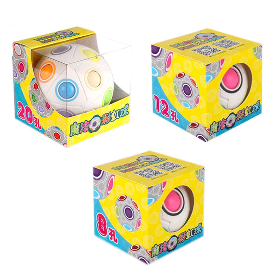 Magic Rainbow Ball Cubo Magico Speed Professional Magic Cube Mini Puzzles