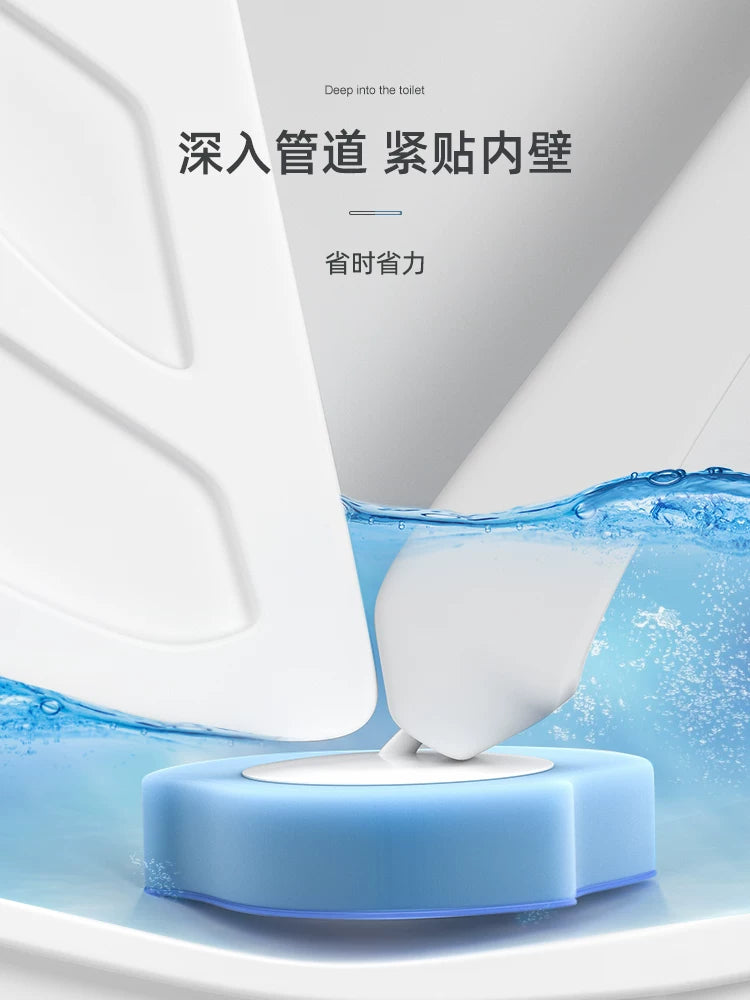 Disposable Household No Dead Angle Toilet Cleaner Wall-Mounted Toilet Brush