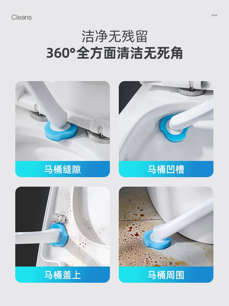 Disposable Household No Dead Angle Toilet Cleaner Wall-Mounted Toilet Brush