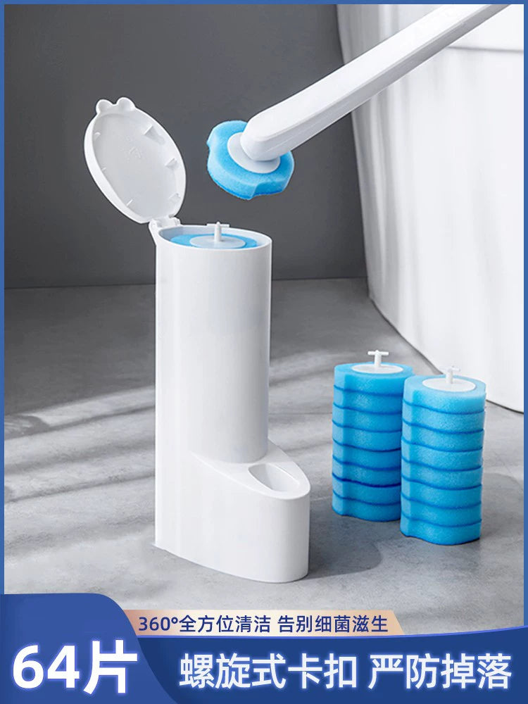 Disposable Household No Dead Angle Toilet Cleaner Wall-Mounted Toilet Brush