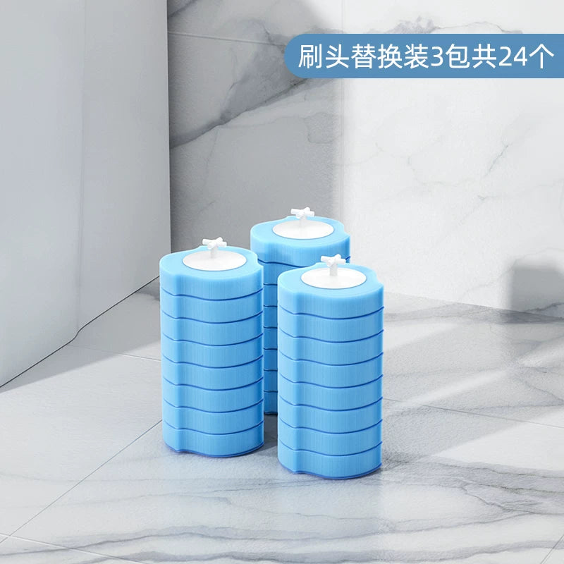 Disposable Household No Dead Angle Toilet Cleaner Wall-Mounted Toilet Brush