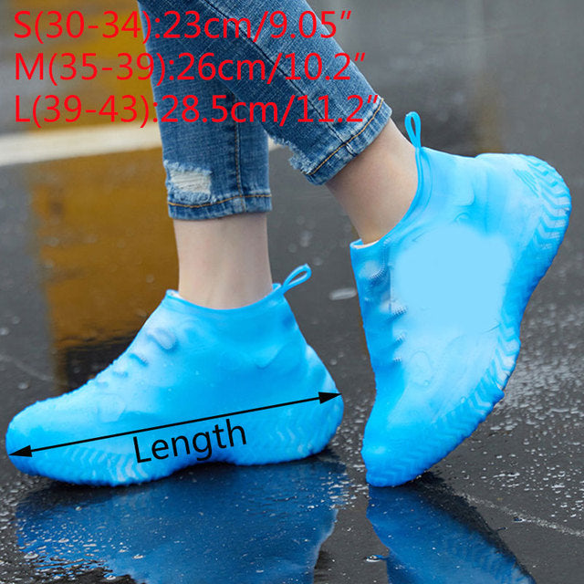 Waterproof Reusable Rubber Boot Cover Rain Boots