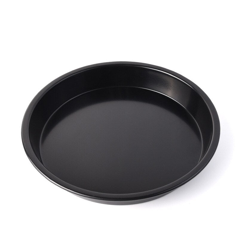 Non-Stick Pizza Pan Bakeware Carbon Steel Pizza Plate Round