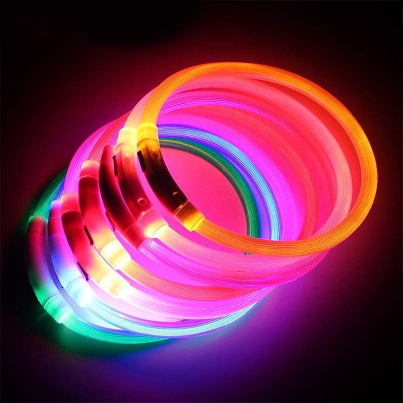 USB Rechargeable Pet Lighting Collar