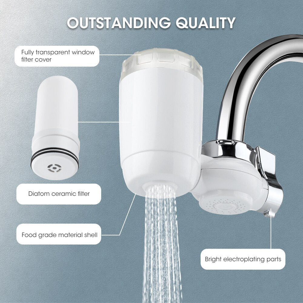 Tap Water Purifier Clean Washable Kitchen Faucet Ceramic Percolator