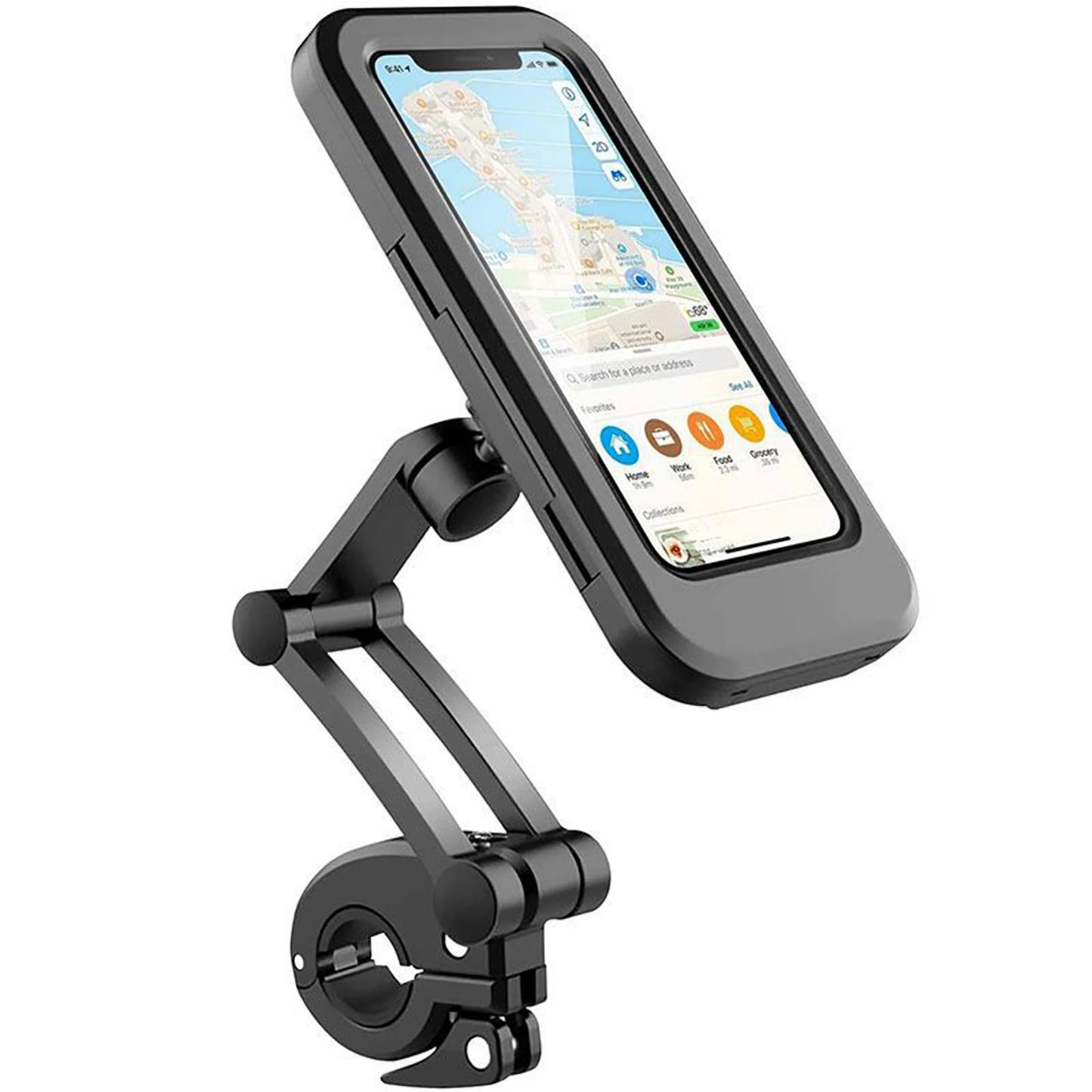 Waterproof Cell Phone Holder Easy Installation Handlebar Phone Case