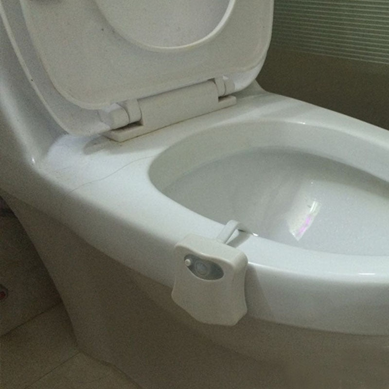 Smart Bathroom Toilet Nightlight LED Body Motion Seat Sensor Lamp