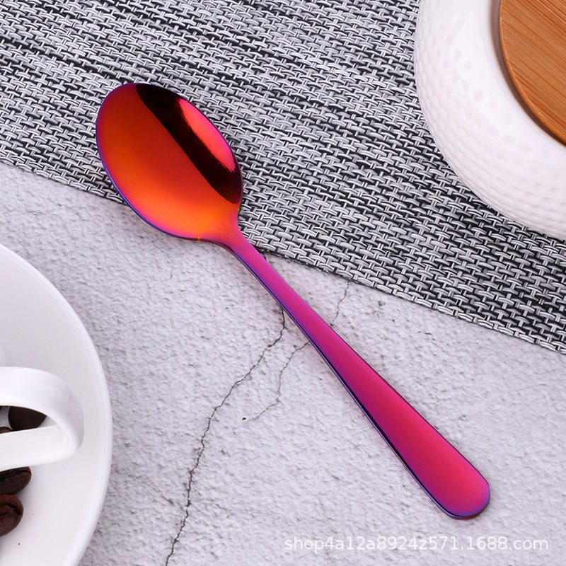 High Quality Dessert Cake Fruit Spoons Scoop Dinnerware Tools