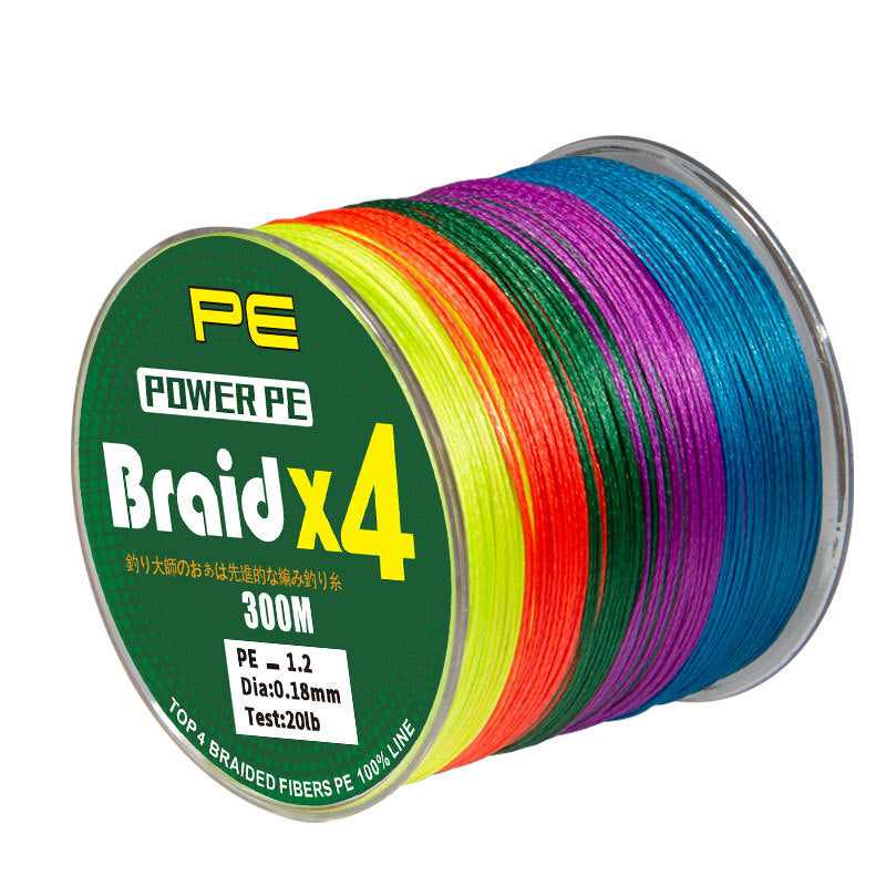 4/8 Strands PE Fishing Line 100M/300M/500M/1000M Braided Line