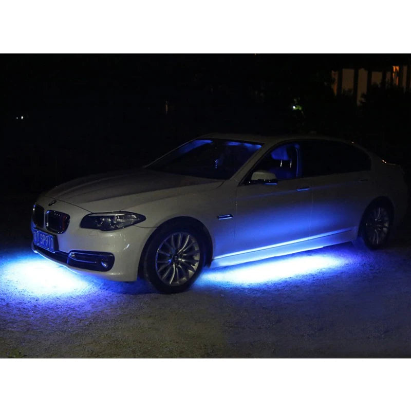 Universal LED 12V Car Underglow Lights Decorative Atmosphere Lamp Backlight Lamp