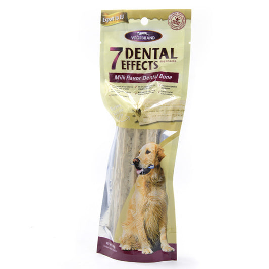 1000Pcs Natural Milk Flavor Dental Dog Chew Snacks Treats