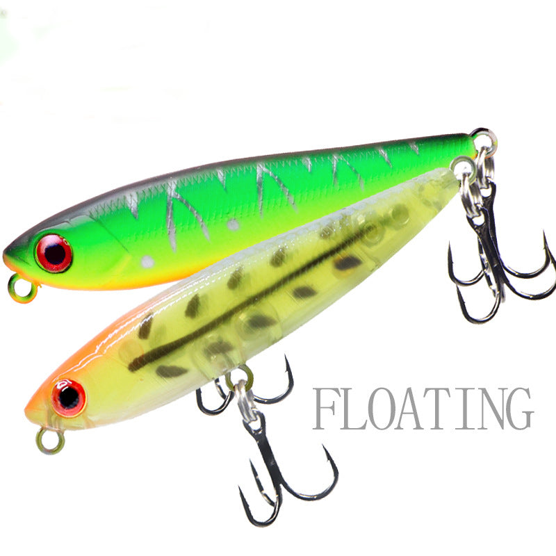 60mm 3g Floating Pencil Fishing Lures Baits Top Water