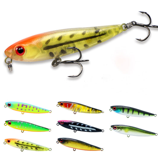 60mm 3g Floating Pencil Fishing Lures Baits Top Water