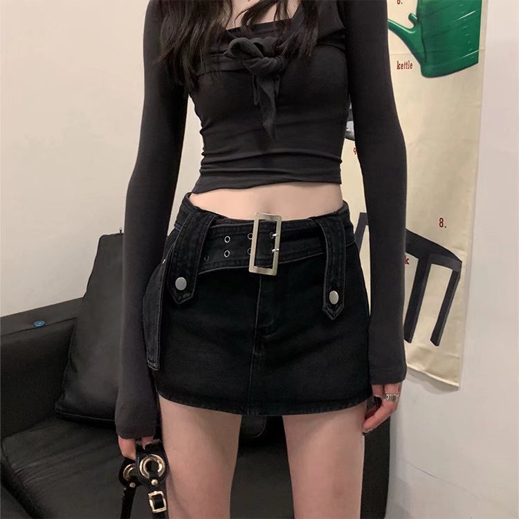 Women Summer Summer Denim Mini Skirts