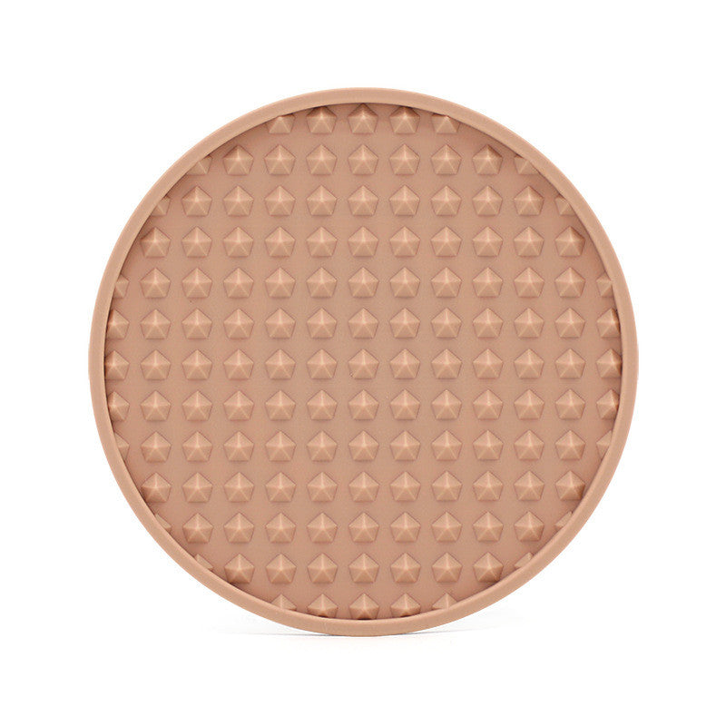 Silicone Coaster Pentagon Pyramid Wine Cup Mat