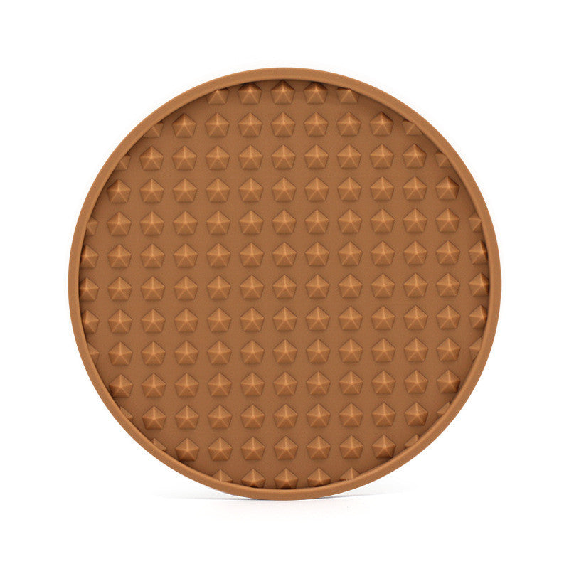 Silicone Coaster Pentagon Pyramid Wine Cup Mat