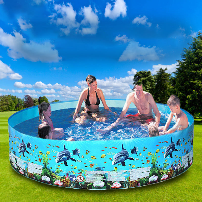 Inflatable Swimming Pool Round Paddling Pool Summer Outdoor Party Supplies