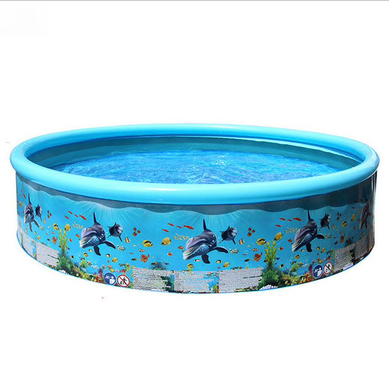 Inflatable Swimming Pool Round Paddling Pool Summer Outdoor Party Supplies