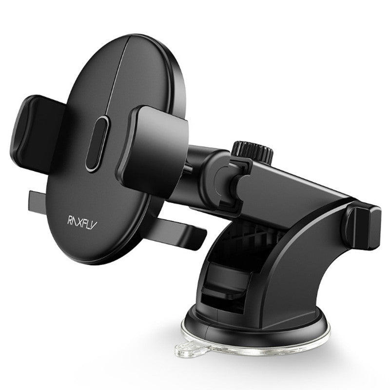 Black Windshield Mount Car Phone Holder Stand Support