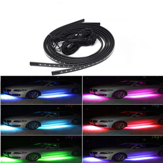 Universal LED 12V Car Underglow Lights Decorative Atmosphere Lamp Backlight Lamp