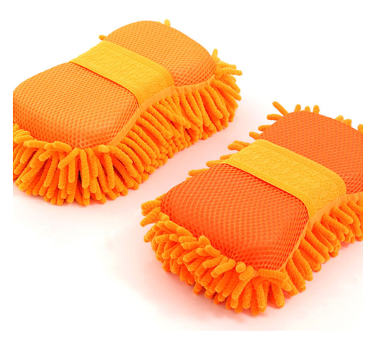 Microfiber Wash Sponge Ultra Soft Automobile Cleaning  Brush