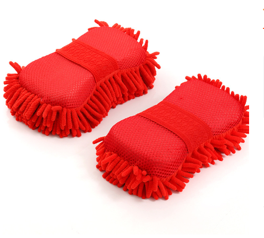 Microfiber Wash Sponge Ultra Soft Automobile Cleaning  Brush