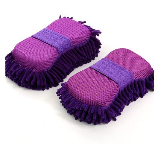 Microfiber Wash Sponge Ultra Soft Automobile Cleaning  Brush