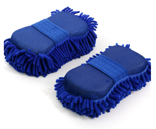 Microfiber Wash Sponge Ultra Soft Automobile Cleaning  Brush