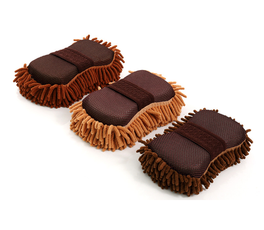 Microfiber Wash Sponge Ultra Soft Automobile Cleaning  Brush