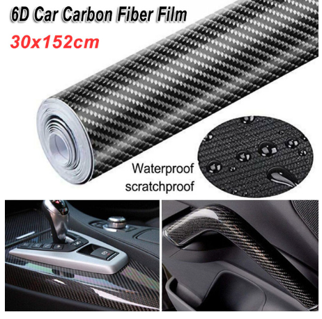 Automotive Carbon Fiber Body Film Interior Trim Film