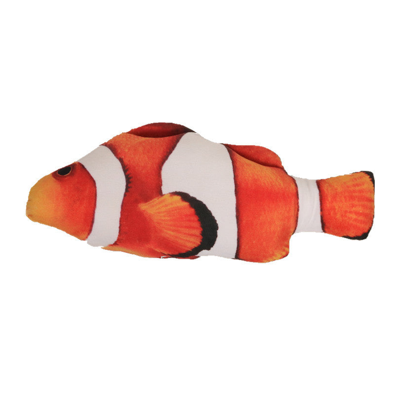 Electric Cat Toy 3D Fish Interactive Cat Toys