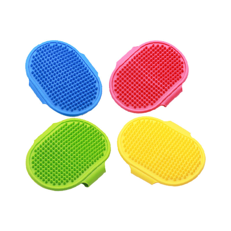 Pet Dog Cat Bath Brush Comb Pets Silicone Washing Glove