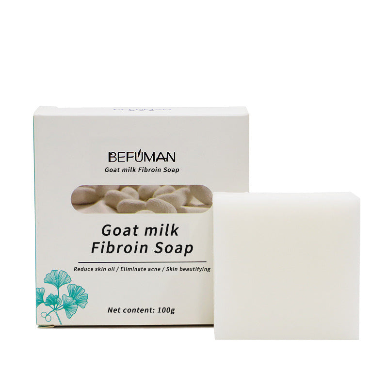 Silk Protein Skin Repair Soap Natural Goat Milk Cleansing Soap